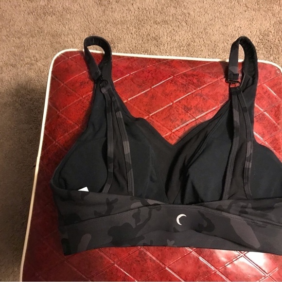 Zyia Forest Camo Adjustable Mesh Bra Size Medium Excellent Preowned Condition - Picture 2 of 2